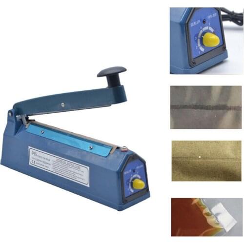 200mm Portable Manual Sealing Machine Electric Food Vacuum Heat Manual Sealer Household Vacuum Sealer