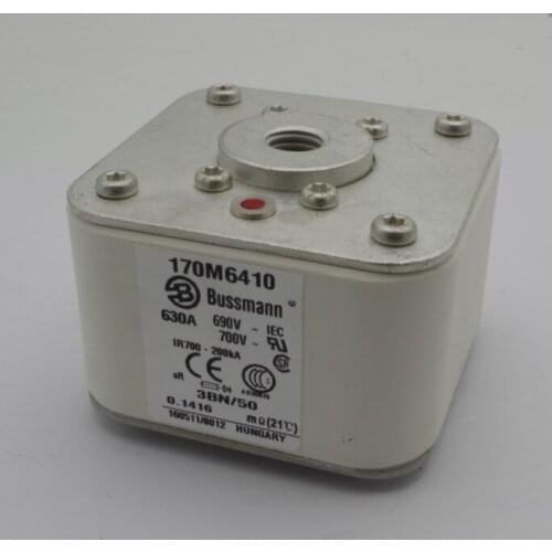 3PCS Industrial Control Parts 630A 690V Bussmann Car Fuse 170M6410 for circuit protection