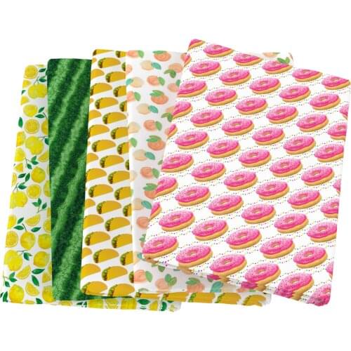 David accessories Fruit Swimwear Fabric Soft Sewing Quilting Quality for Needlework,c13685