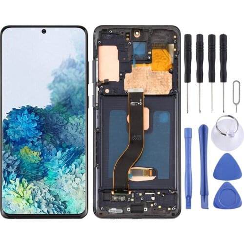 IPartsBuy for Galaxy S20+ Original Dynamic AMOLED Material LCD Screen and Digitizer Full Assembly