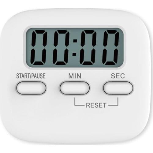 LCD Digital Screen Kitchen Timer Magnetic Cooking Countdown Alarm Sleep Stopwatch Clock Home Multifunctional Tools
