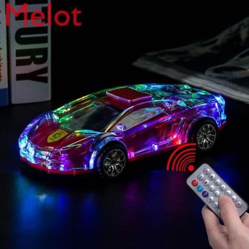 Fashion Luxury Colorful Light Bluetooth Speaker Subwoofer Mini Large Volume Wireless Dual Speaker with Charging Cable Audio