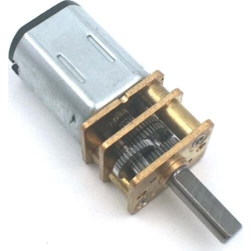 DC 3V N20 Micro Speed Gear Motor 15/30/50/60//100/200/300500/1000RPM Reduction Gear Motor for Car Robot Gear Reducer Motor