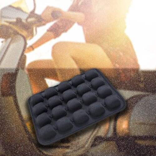 Motorcycle Inflatable Seat Cushion Breathable Non-Slip Anti-Vibration Shock Air Cushion Pad Universal for Kawasaki Z800