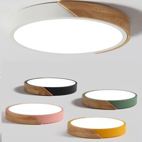 Nordic round ultra-thin bedroom led ceiling lamp simple modern living room room creative lamps WF6061042