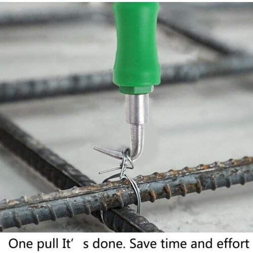 L21A Semi-automatic Steel Bar Hook Rebar Tier Construction Site Winding Tool Wire Knitting Plier