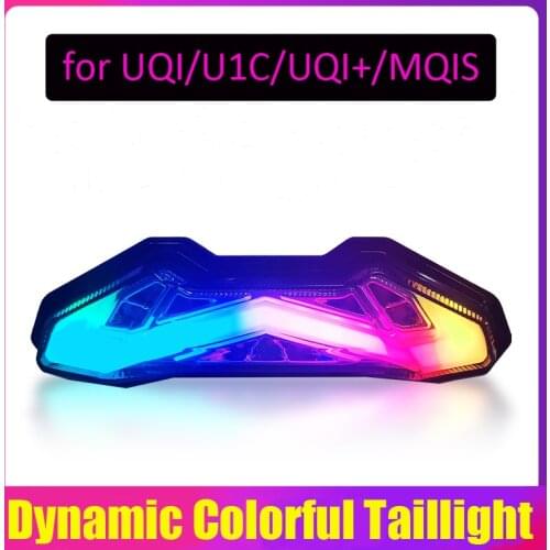 NIU U+B/U1C dynamic rearlight,signal light,brake light,UQI/MQIS brake light adjustable decorative tailight for electric scooters