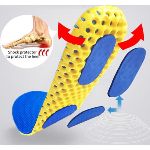 Memory Foam Insoles Soles Mesh Deodorant Breathable Pads Running Insoles Feet Men and Women Orthopedic Insoles Sports Insoles