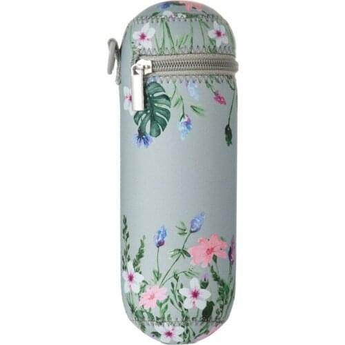 Floral Print Portable Travel Carry Protective Neoprene Case Cover Bag Box for Beats Pillp Bluetooth Speaker