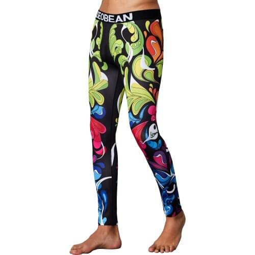 Sportwear Men Compression Pants Baselayer Running Tights Yoga Sports Cool Dry Shaper Gym Workout Leggings Athletic Sweatpants