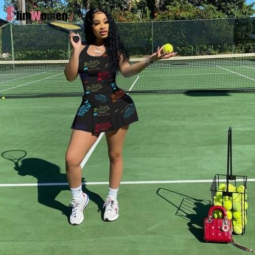 SQLYZAWN Sports Summer Dresses