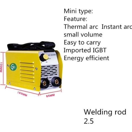 Welding Machine 220v Mini Portable Industrial 250 315 DC Welding Machine