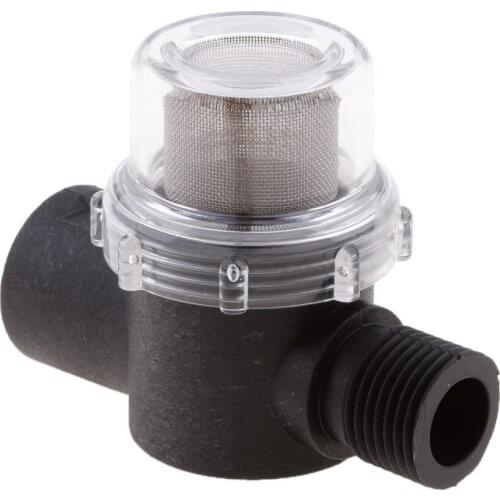 Water Pump In-line Strainer/Filter 1/2'' for RV/Camper /Trailer Marine