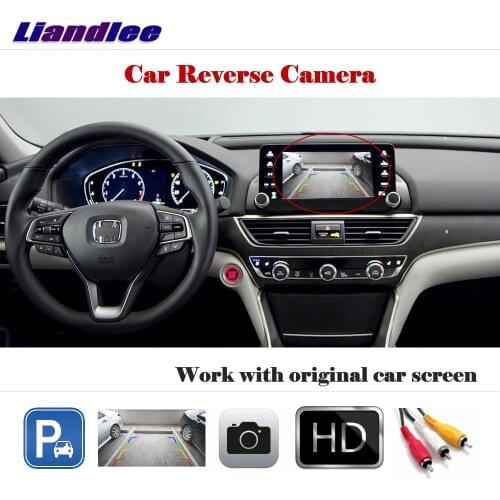 Auto Rear Camera For Honda Accord 9 Generation 2.4L 2012 2013 2014-2018 HD CCD Back Parking CAM Work With Car Factory Screen