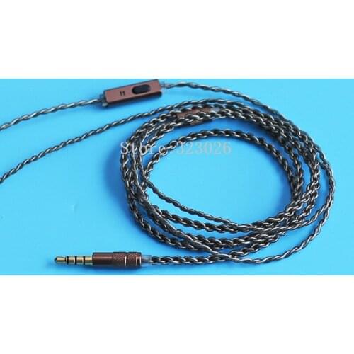 Diy earphone wire with mic universal mic Twist line