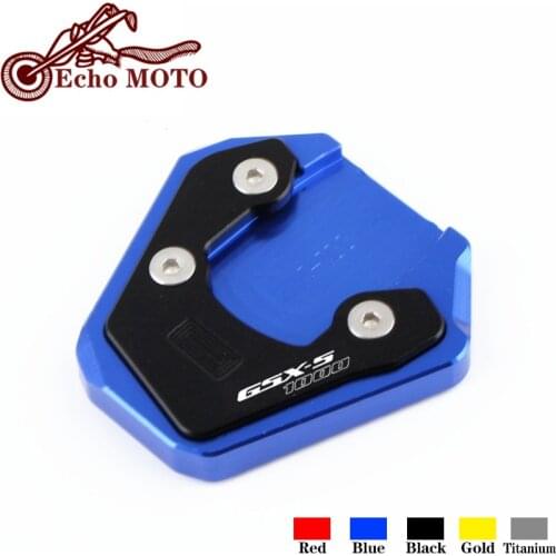 For Suzuki GSX-S1000 GSX-S1000F GSR750 GSXS1000 Brand New Motorcycle Kickstand Side Stand Extension Pad Enlarge Support Plate