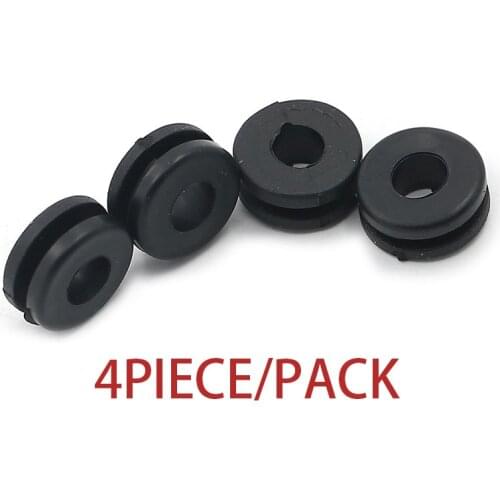 For YAMAHA DT125 DT250 DT400 DT 125 250 400 4X RUBBER GROMMET MOUNT SET SIDE COVER FENDER COWLING HEADLIGHT BATTERY BOX