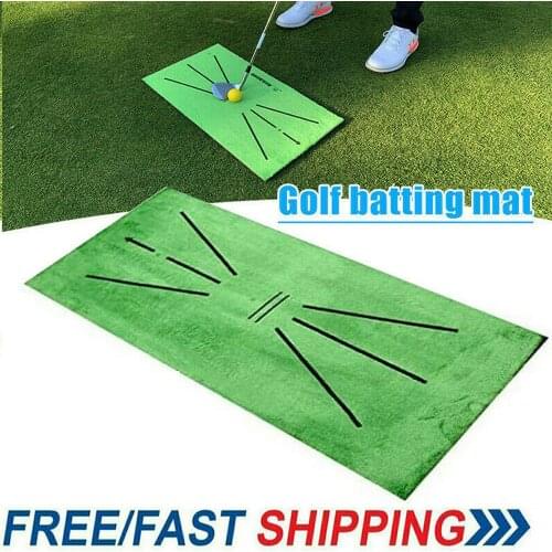 Mesh Aid Cushion Golf Training Mat Aid Game Home Accessories Gift Garden Grassland Outdoor Supplies Swing Detection Mat