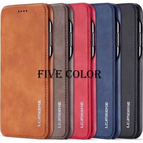 Leather Case for iPhone X XR XS 11 Pro Max Case Card Stand Holder Wallet for iPhone 5S 6 6S 7 8 Plus Case Fundas Flip Back Cover