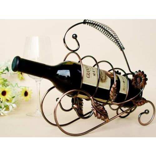 Creative Metal Wine Rack Hanging Wine Glass Holder Pirate Ship Shape Bar Wine Holder 2 Colors Home Decor Bar Supplies