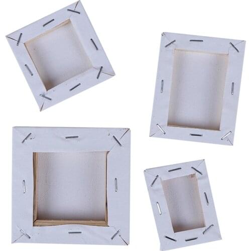 NEW Mini Painting Canvas Panel Boards For Acrylic Oi Paint Acid Free White Cotton Multi Size For Beginner Artists