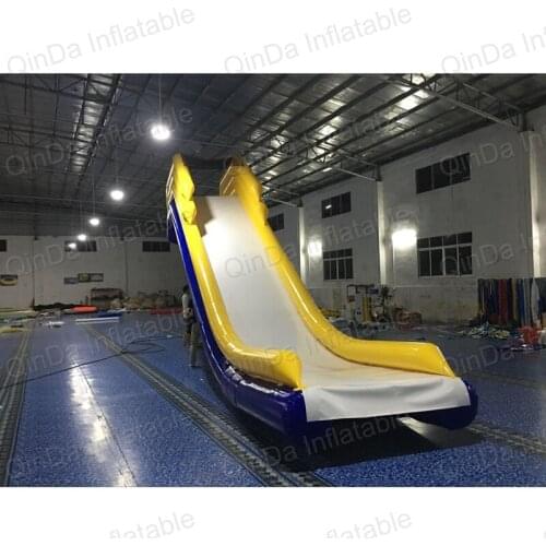 Freestyle PVC Cruiser Slides Sea Use Inflatable Yacht Slide for Boat Floating Water Slide for Ship