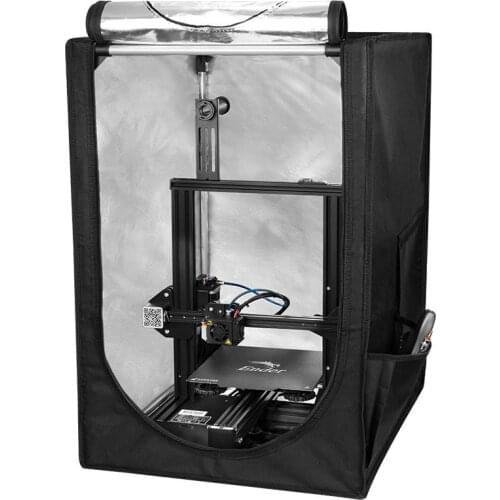 Small Enclosure Removable Aluminum Foil Insulation Cover Flame Retardant for Creality 3D CR-10 Ender-3 Ender-5 3D Printer parts