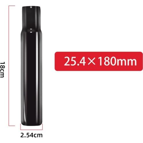 Ultralight Bicycle SeatPost 25.4/27.2/28.6/31.8mm Steel Black MTB Road Bike Seat Post Tube Cycling Children Bike Chair Parts