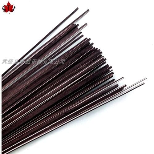 100 pcs Cello(black+white+black)wood strip,decorative rib material of maple