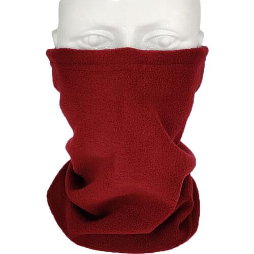 Polar Fleece Neck Tube Ear Warmer Fishing Skating Running Sport Scarf Face Mask Camping Hiking Neck Warmer Warm Cycling Headwear