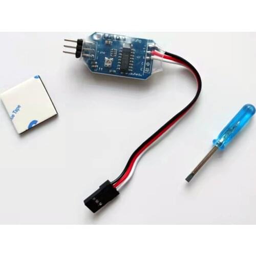 Cannon Lifting Servo Vertical Steady Controller PCB Board for RC Tank Model 6.1S Version Spare Parts
