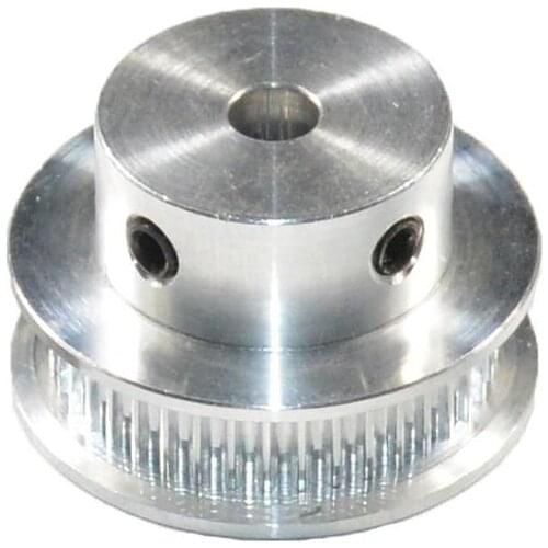 GT2/2GT Timing Pulley, 40 teeth, 6.35mm bore for 6mm width belt, GT2-40T-6.35B-6