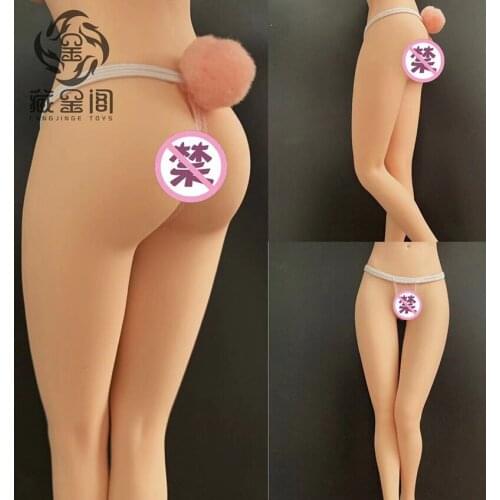 1/6 Scale Cute Sexy Rabbit Tail Panties Ball Thong Model Female Figure Clothes Accessory for 12 inches Action Figure