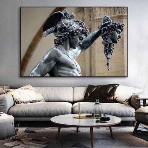 The Statue of David Picture Abstract Art Pictures Canvas Paniting Poster Modern Wall Art Oil Painting Home in Livingroom Decor