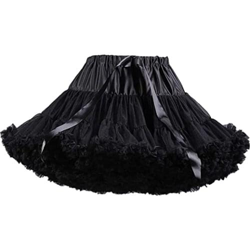 Tulle Underskirt for Women Multi-Layer Dance Skirts Short Petticoat 2022