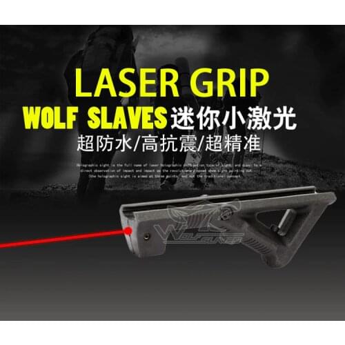 Wolfslaves M4 AFG laser Toy Gun Accessories Fittings with laser sight dot