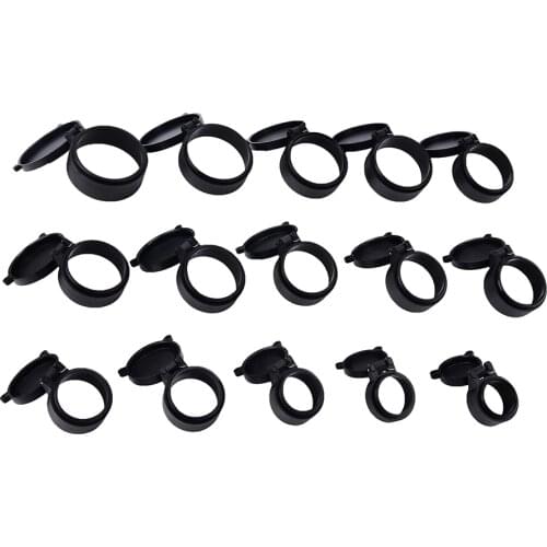 1PCS 25.4mm to 64mm Rifle Scope Quick Flip up Cap Lens Cover Spring Protection Caliber Eye Protect Objective Cap