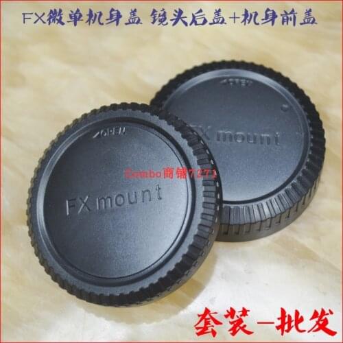 5PCS Camera Body cap Lens Cap for Fujifilm Fuji FX X Mount X-Pro 1 X-E1 X10 XF1 X10 X20 X100 X100T XT20 XT10 X-A10 X-A20 X-M1