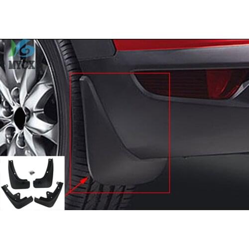 Car Mudflap Guard for Mazda CX-3 Fender Splash Guard Mudguard for Mazda CX-3 CX3 2016-2018 4pcs
