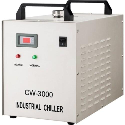 Free shipping 220V/110V CW3000 Industrial Water Chiller for CO2 Laser Engraving Cutting Machine and wood working machine