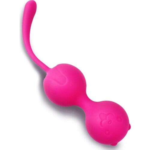 Safe Silicone vagina balls sex vibrator toys for woman Kegel Ball Ben Wa Ball Vagina Tighten Exercise erotic toys sex products