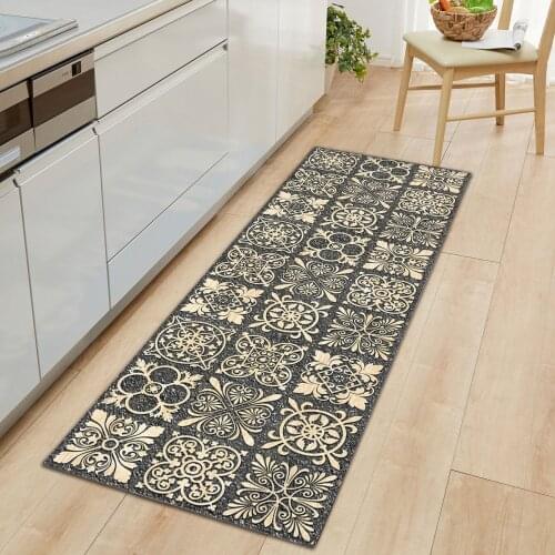 Bohemian Kitchen Mat Carpets Boho Anti-Slip Home Floor Carpet Rug Door Entrance Mats Rugs And Carpets For Home Living Room