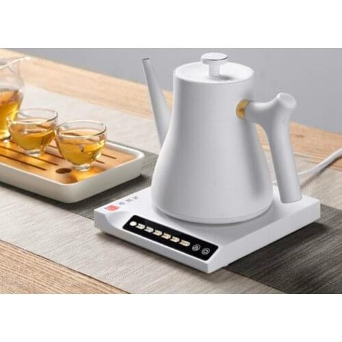 White Electric Water Kettle Thermostat Automatic Tea Small Kettle Temperature Mini Control Hervidor De Agua Kitchen Tools EB50WK