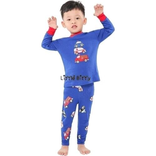 Children full sleeve cotton boys pajamas sets girls christmas unicorn pajama pyjamas kids for 2 3 4 5 6 7 8Years Baby Sleepwear