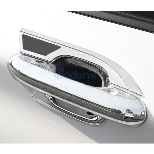 Door Handle Bowl Cover Strips Garnish Blade Moulding Trims Sticker Car Styling For Ford Explorer U625 2020 2021 Accessories