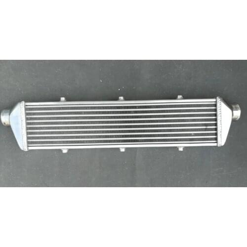 FMIC ALUMINUM TURBO INTERCOOLER 550 x 140 x 50mm 2.25" INLET/OUTLET Tube and Fin