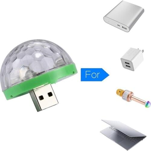 Small USB Rechargeable Voice Control Magic Ball Lamp