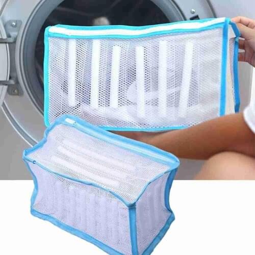 1pc Special Washing Bag For Shoes Inflatable Underwear Net Cleaning Bag Protection Washing Washing Machine Bag Clothes Q0O5