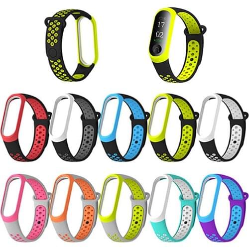 For Xiaomi Mi Band 4 3 Silicone Pink Replacement Wristband Bracelet Watchband For Xiomi Mi Band3 Miband 4 3 Band4 Wrist Strap