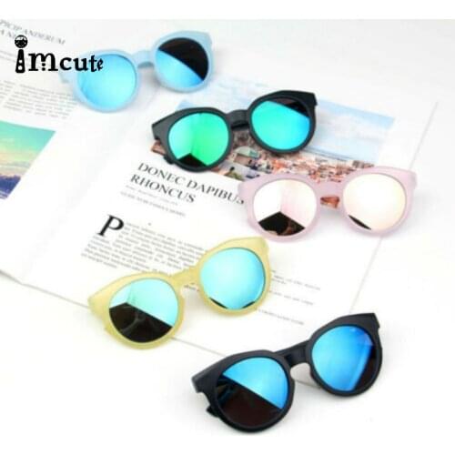 Imcute Baby Accessories Childrens Boys Girls Kid Sunglasses Shades Bright Lenses Protection Stylish Baby Frame Outdoor Look